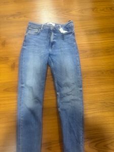 Zara Skinny Blue Denim Jeans