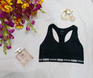 🇳🇿💫💗 Puma Black Sports Bra