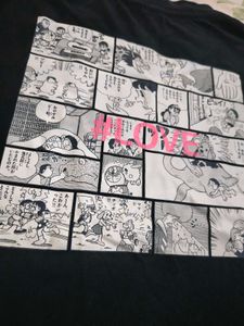 Doraemon Back Graphic Tee