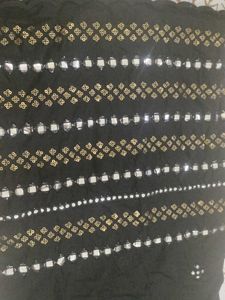 Black Palazzos with Mirror Work