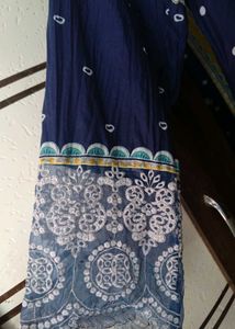 Elegant patchwork Kurta Dupatta Set