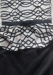 Chic Black &amp; White Dress