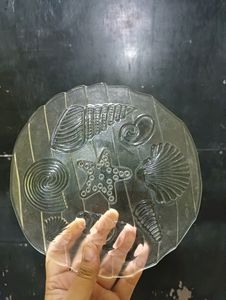 Set Of 6 Glass Plates