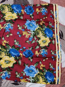 Women Cotton Floral Printed A-line Kurta