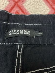 Denim High-Waisted Shorts