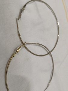 Silver Hoop Earrings