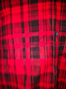 COMBO Red - Checked Shirt For Girls