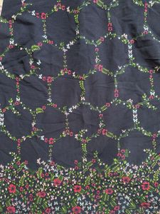 Floral Print Top with full zip at back