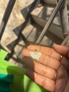 Personalised  Butterfly Pendant