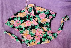 New Korean Wrap Around Top
