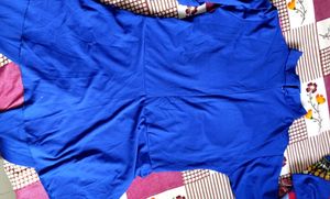 Pink &amp; Blue Long Sleeve Swimsuit