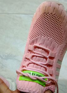 Peach Colour New Shoes