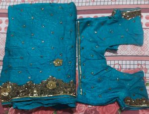 Heavy Saree With Blouse