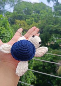 Crochet Turtle Keychain