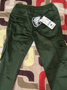 Olive Green Cargo Pants