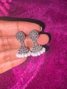 Earrings multicolor Jhumkas Set of 4