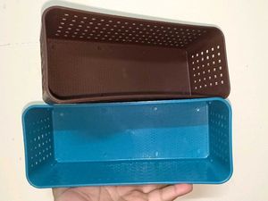 New Unused Baskets For Storage - Set Of 6