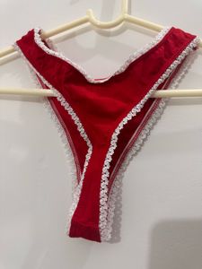Brand New Red Love Thong (Without Tag)