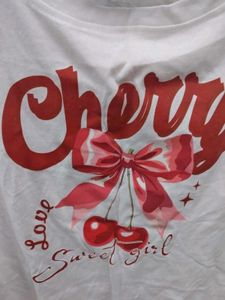 Cute Cherry Graphic Tee (CB)