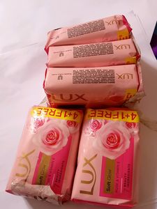 Lux soap pack of five pice 500gm