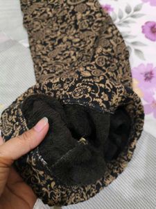 Paisley Print Casual Pants