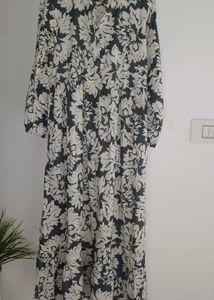 Delta Material  Gown
