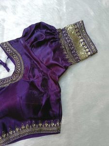 Elegant Purple Blouse
