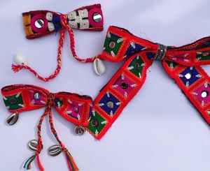 Navratri Hair Bows