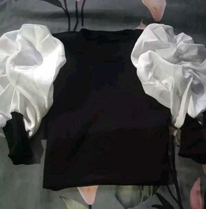 Statement Korean Sleeve Top ✨