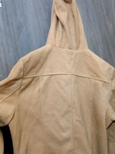 Tan Hooded Jacket