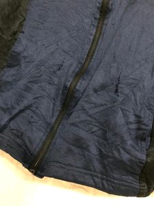 Blue Long Zop Jacket