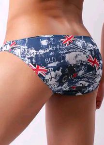 Men&#39;s Breathable Printed Sexy Briefs