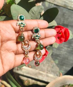 Stone Earrings Combo