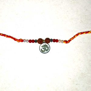 Om Charm Rakhi Bracelet