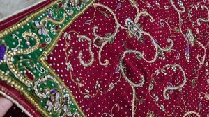 Very Heavy Bridal Saree VeryBeautiful ♥️🎉