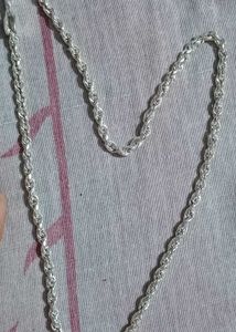 Real Silver Thick Chain