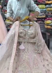 Very Heavy Engagement Lehenga Choli