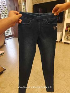 Dark Wash Denim Jeggings