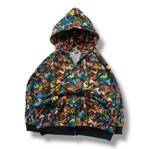 BAPE Camo Zip-Up Hoodie