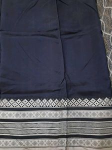 Blue Silk Saree For Women