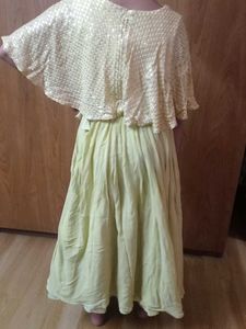 Cape Style Lehenga Choli (Party Wear)