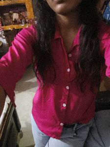 A Classic And Casual Pink Shirt