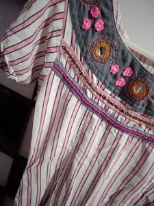 Neckline Embroidery Design Kurti❤️😍