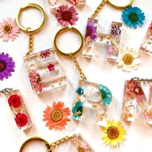 Real Flower Keychain 1
