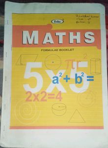 Maths Formulae Booklet