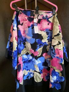 Floral Print Ethnic/ Beachy top