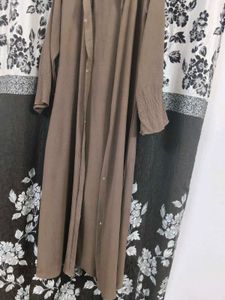 Elegant Brown saudi abaya