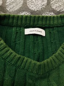 Green Sweat Tshirt Jack&amp;Jones