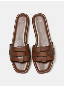 Brown Casual Flats