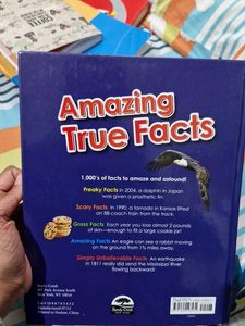 Amazing True Facts Hard Cover Book